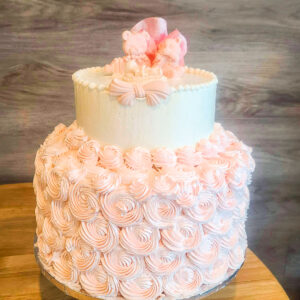 Custom Cake - Girl Baby Shower Cake