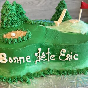 Mini Golf Custom Cake